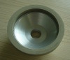 Bowl-shaped vitrified bond diamond grinding wheel