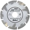 Deep tooth segmented diamond blade cutting abrasive material -- GEAT