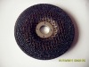 Double nets resin grinding wheel