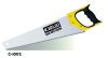 Good Hand Saw Plastic handle with yellow & black