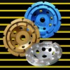 diamond tools:cup wheel:diamond cup wheel:double:105mm