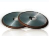 parallel-banded structure arc grinding wheel