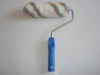 plastic handle with polyacrylic fibers for wall patten cleaning paint roller brush
