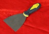 putty knife with soft-grip handle